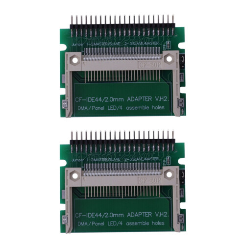 2x IDE 44-Pin Stecker auf CF Compact Flash Stecker Adapteranschluss