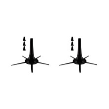 2X New Trumpet Stand Portable Trumpet Holder Foldable Metal with 5 Legs for Trumpets