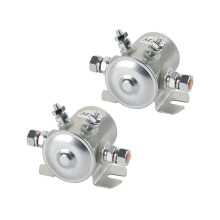 2X Max 300A Continuous Duty Solenoid Relay 12V   Solenoid for  Carts,Winch ,Marine in Rush