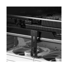 Support de carte graphique 2X, fixation réglable, empêche l'affaissement, support pour boîtier, emplacement pour ventilateur 12 cm, noir