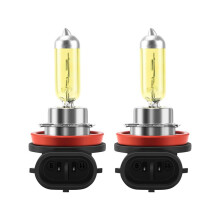 2 ampoules halogènes H11 55W 3000K jaune doré xénon HID pour phares antibrouillard