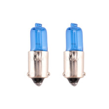 2x H6W BAX9S 6W Weiße Xenon-Seitenparkleuchten für Autos, 12V 5000K