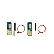 2 modules de capteur de suivi de mouvement corporel humain Home Wave HLK-LD2450 24G : test de distance, d'angle et de vitesse.