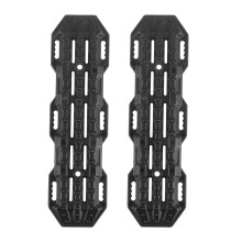 Lot de 2 rampes de récupération en plastique pour crawler RC 1:10 Axial SCX10 CC01 -4 D90 MST CFX, noir
