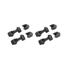 2 Set Car Bracket Latches Black Hood Lock Buckle for TJ and JK
