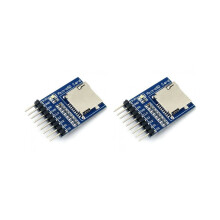 2X for Micro- (TF) Card Storage Module Development Board  Card Module  Card Holder 2.54mm Pitch for SDIO & SPI