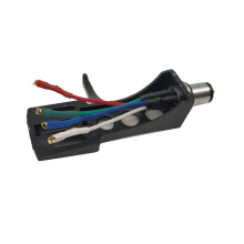 Vinyl Phono Stand Turntable Headshell Universal LP Phono Cartridge Replacement Phonograph Holder Stylus Lead Wire
