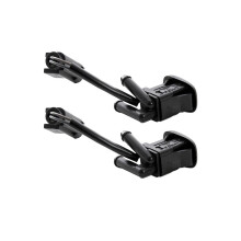 1 Pair for - E39 5-Series 1997-2003 525I 528I 530I 540I M5 Windshield Washer Nozzle Heated Dual Inlet Squirter Jet