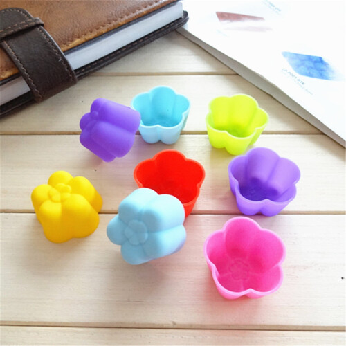 Plumeria silicone mold 3 cm for jelly pudding 1