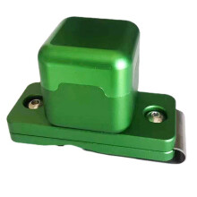 Soporte magnético de aluminio para tiza de taco de billar y snooker
