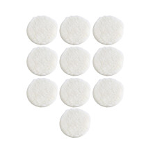 Lot de 10 tampons de polissage de 125 mm pour voiture (5 pouces), en laine, pour l'entretien de la peinture automobile.