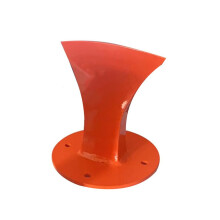 Fendeuse de bûches manuelle robuste pour petits bûches de chauffage et d'allumage, orange