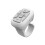 Wireless  Remote Controller Mobile Phone Selfie Controller Ring Mobile Phone Remote Controller White 1