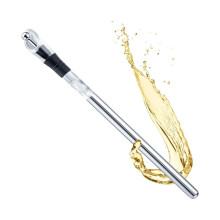 Refroidisseur Ă vin avec bec verseur Simono - Refroidissement sans effort jusqu'Ă 3 heures, service anti-gouttes, silicone et acier inoxydable
