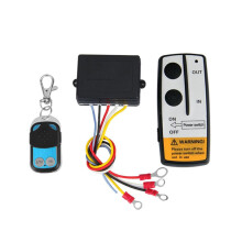 Kit de télécommande sans fil polyvalent pour treuil, compatible avec VTT, SUV et camions : module récepteur, émetteur et combiné.