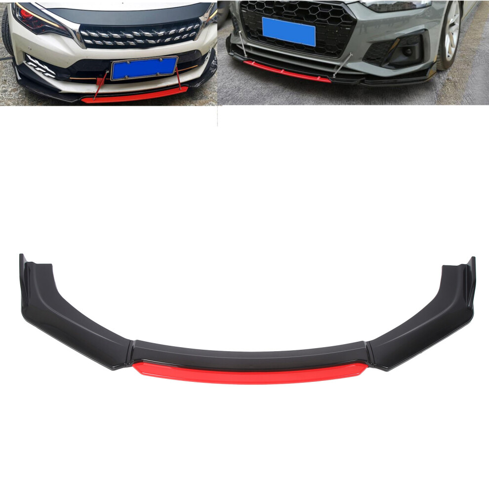 Abs Front Bumper Splitter 170Cm Lip Black 7340572787613
