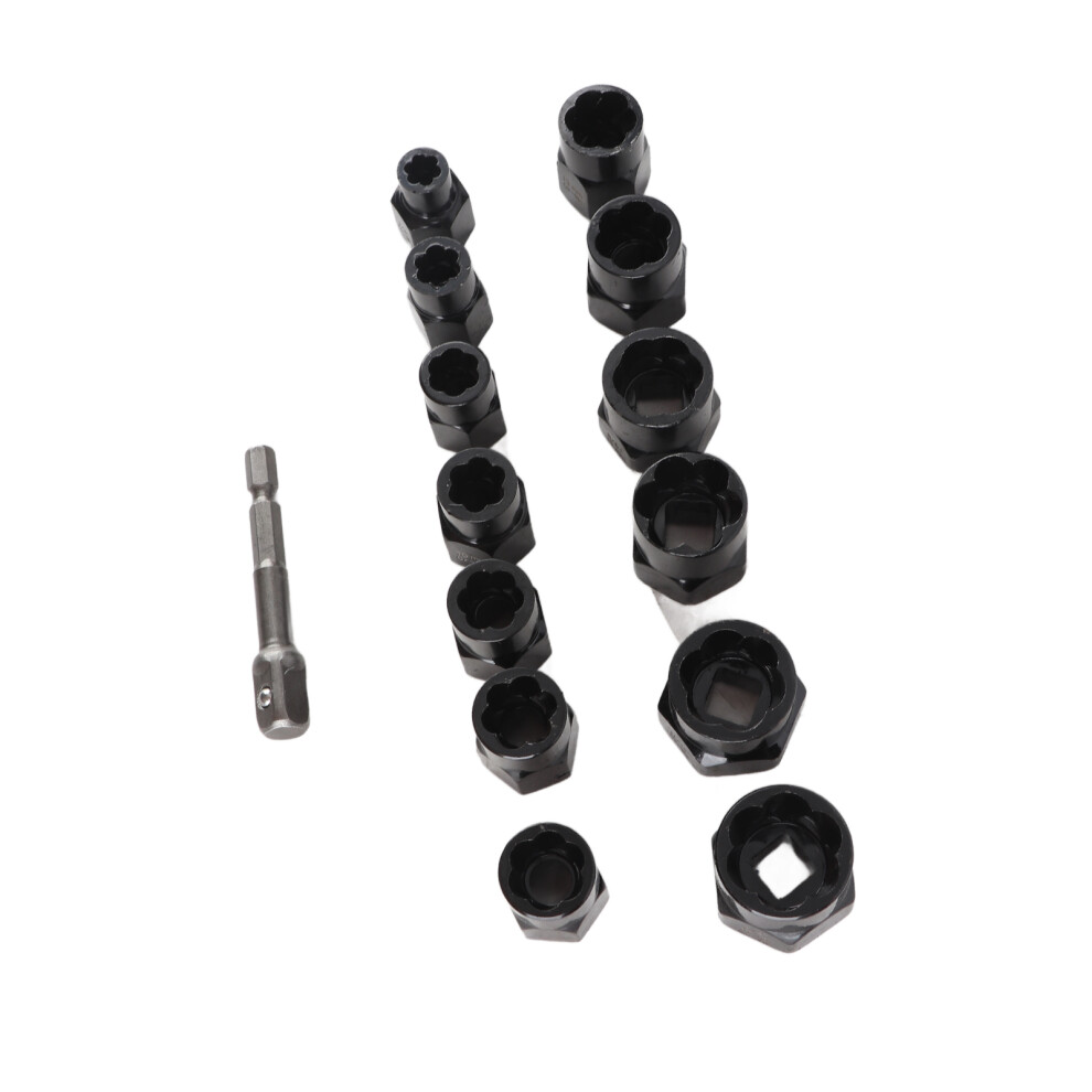 14 Piece Alloy Steel Bolt Extractor Kit