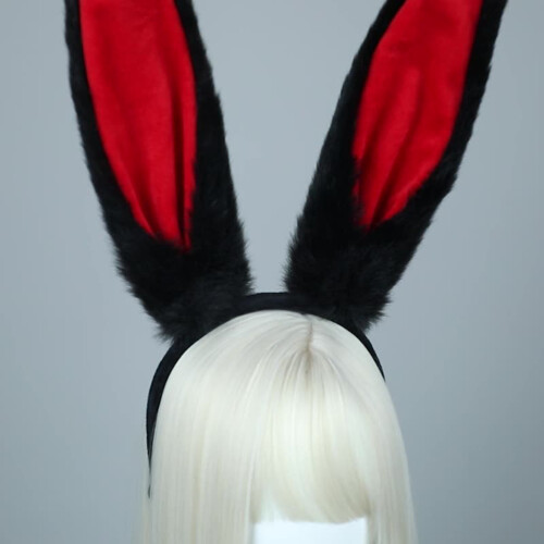 2 Pcs Rabbit Ear Headband for Fancy Dress 1