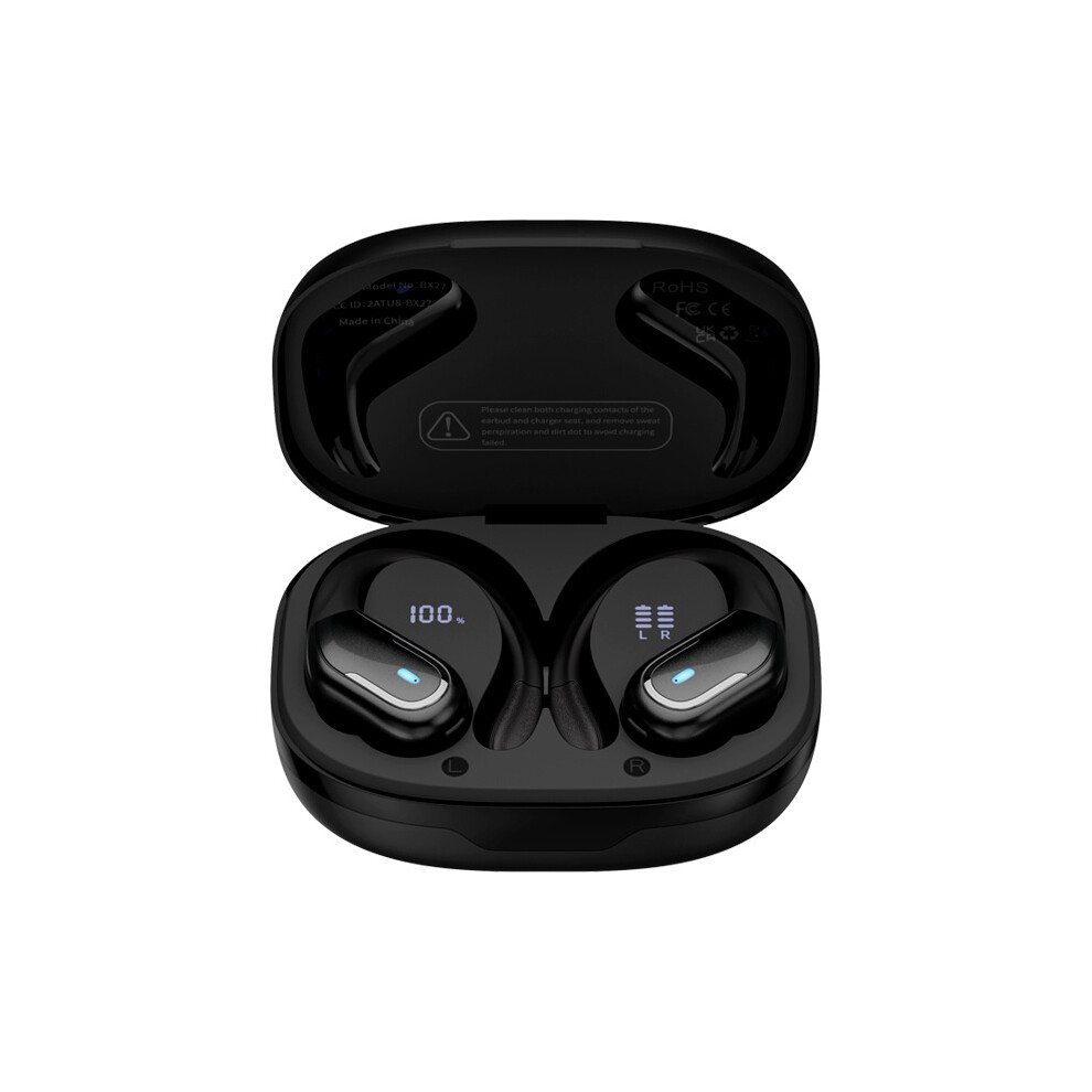 Wireless Sport Earbuds Ipx7 Waterproof, 75H Playtime, Bluetooth 5.4, Anc, 3D Hifi Stereo, Enc Noise Cancelling Mic 6083684372612