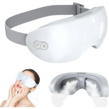 Maschera per gli occhi a vapore con terapia caldo e freddo e massaggio oculare, rilassante e confortevole
