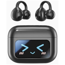 KI-Übersetzer-Ohrhörer mit LCD-Touchscreen, Echtzeitübersetzung in 144 Sprachen, Geräuschunterdrückung und Bluetooth 5.4