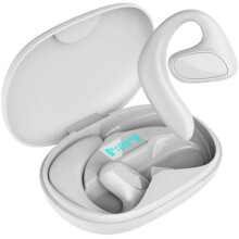 Bluetooth-kuulokkeet kääntäjällä, älykäs melunvaimennus, reaaliaikainen käännös, tukee 144 kieltä, valkoinen