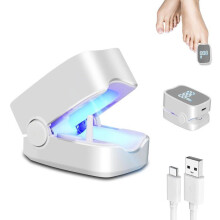 Oplaadbaar LED-apparaat voor nagelverzorging voor handen en voeten, voor dikke en verkleurde nagels, voor thuisgebruik