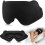 3D Sleep Mask for Men and Women, Zero Eye Pressure, Side Expanded Design, Soft Comfortable Adjustable Fit 1
