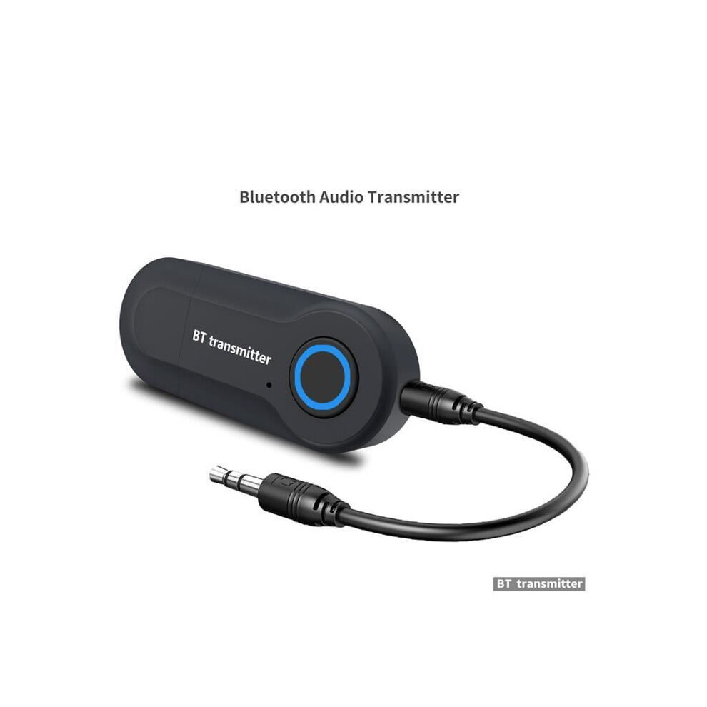 Bluetooth 5.0 Wireless Audio Adapter 3.5Mm Stereo Transmitter For Speaker Headphones Pc Tv 6083684373282