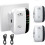 WiFi Signal Booster 2 Pack Plug in Range Extender for Home One Touch Setup Stable Coverage 1