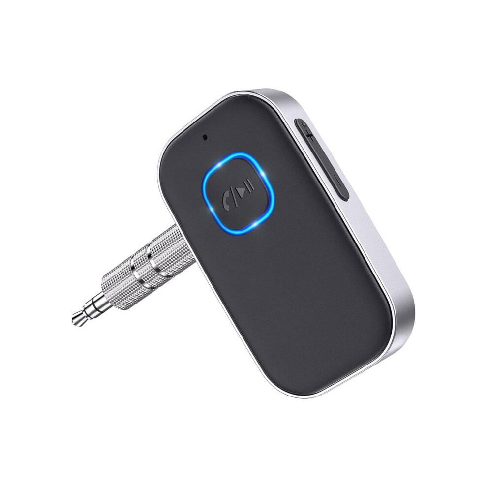 Bluetooth 5.0 Car Aux Receiver, 3.5 Mm Bluetooth Adapter, Cvc8.0 Noise Reduction, 16H Battery 6083684373343