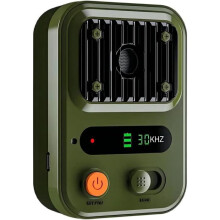 Ultrasonic Dog Bark Deterrent Device, 33 ft Range, Rechargeable Automatic Detection for Small Medium and Large Dogs