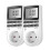 Digital Programmable Timer Socket, Daily Electronic Plug Timer with LCD Screen and Random Mode, 2 Pack 1