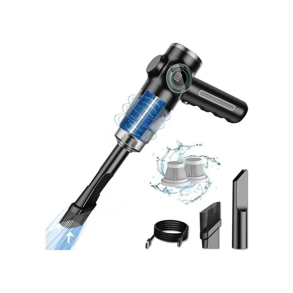 Cordless Car Vacuum Cleaner 29000Pa 120W Handheld With Lcd Display And Long Lasting Battery 6083684373121