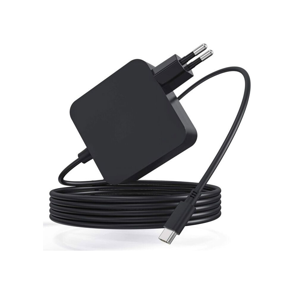 65W Usb C Laptop Charger For Lenovo Thinkpad, Acer Chromebook, Macbook Pro Air, Ipad, Dell And Huawei Matebook 6083684373725
