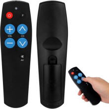 Universal Remote Control for Seniors, Compatible with TVs and Infrared Devices, Easy to Use Large Buttons
