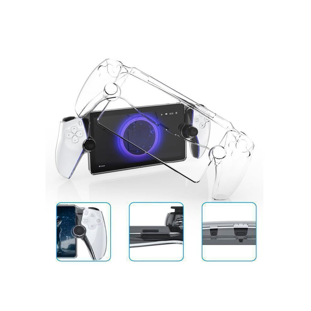 Transparent Protective Case For Playstation Portal Game Console, Scratch-Resistant Hard Cover Shell For Daily Protection 6083684374807