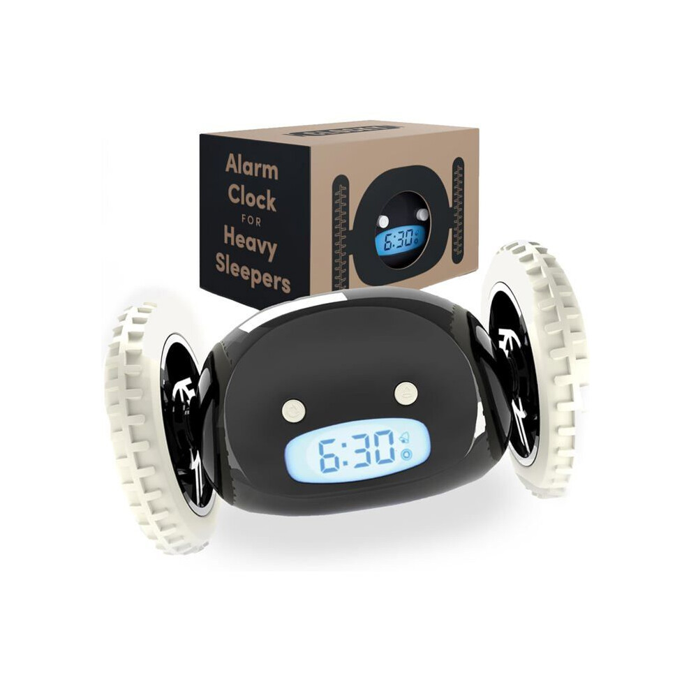 Loud Rolling Alarm Clock for Heavy Sleepers, Super Loud Wake Up Clock for Adults, Teens and Children, Bedroom Use