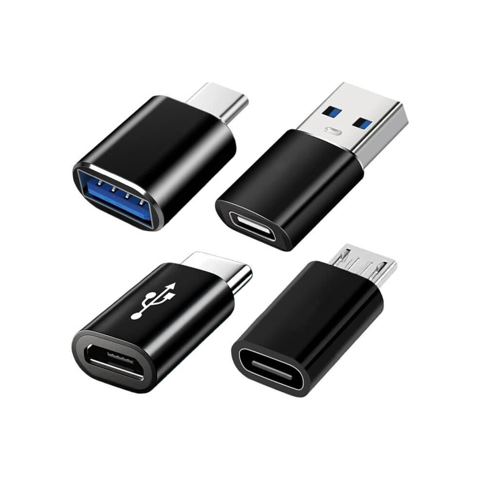 Usb C To Usb 3.0 Otg Adapters 4 Pack For Phones And Pcs, Durable Data Transfer Adapters 6083684374685