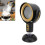Portable Kitchen Hood, Black and Gold, 2 Speeds, Removable Filter, Negative Ion Function, Compact Design 1