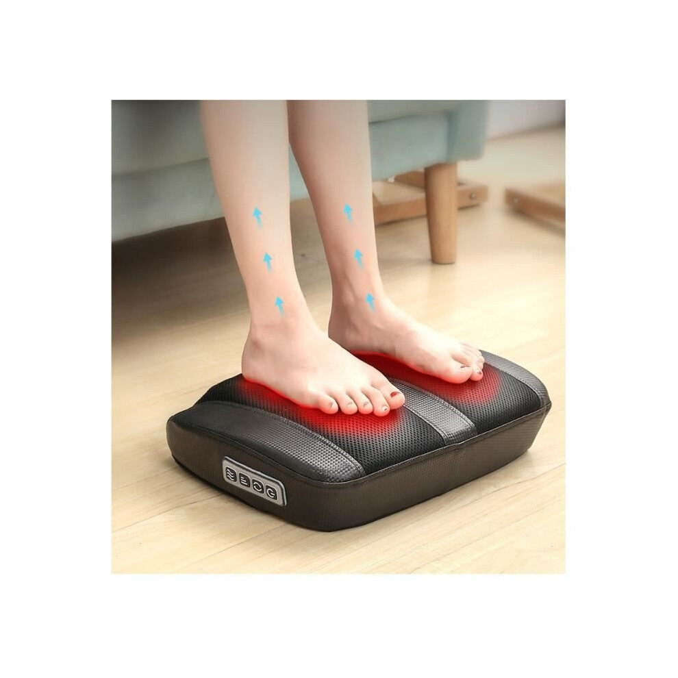 Electric Foot Massager with Heat and Compression Shiatsu Massage Device with Memory Function