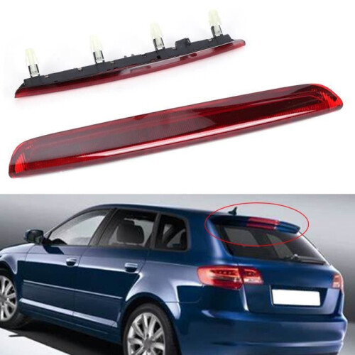 High Mount Third Brake Light 8P4945097C Compatible with A3 Sportback 2004-2012 Durable Replacement Lamp
