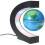 Magnetic Floating Illuminated Globe, Creative Blue C Shaped Base Home Office Decoration Globe 1
