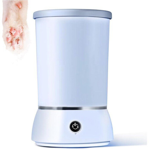 Electric Dog Paw Cleaner Rechargeable Paw Washer with Massage Function Automatic Grooming Cup