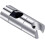 Adjustable Shower Head Holder, 18-25 mm Diameter, Chrome Finish and ABS Bracket for Shower Rail 1