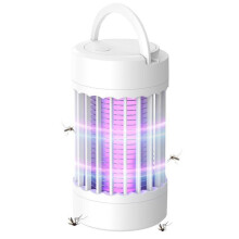USB-Ladbare Mückenlampe, 360 UV-A Insektenfalle für den Innenbereich, für Zuhause, leiser Schutz gegen Mücken