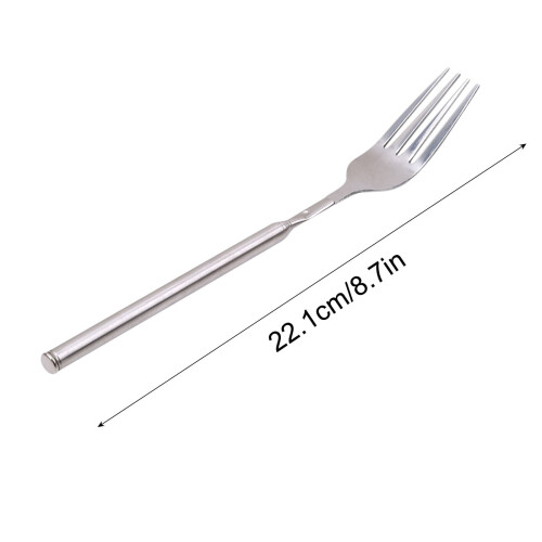 Uitschuifbare roestvrijstalen vork 22–64 cm 1