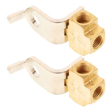 2Pièces En T Laiton Anti Corrosion Pour Réparation Auto