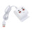 Effizienter USB-Splitter mit 2 USB- und 2 Typ-C-Anschlüssen-Weiß 1