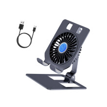 Lightweight USB C Power Laptop Tablets Cooling Stand For-Silver